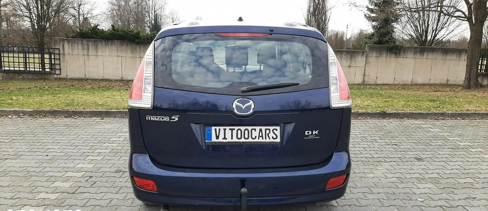 Mazda 5 cena 15400 przebieg: 211000, rok produkcji 2008 z Tuczno małe 562